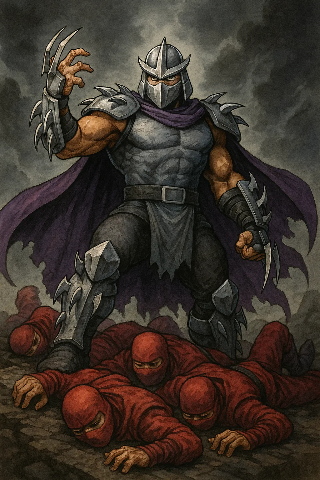 Shredder Gi - Premium villain-inspired gi