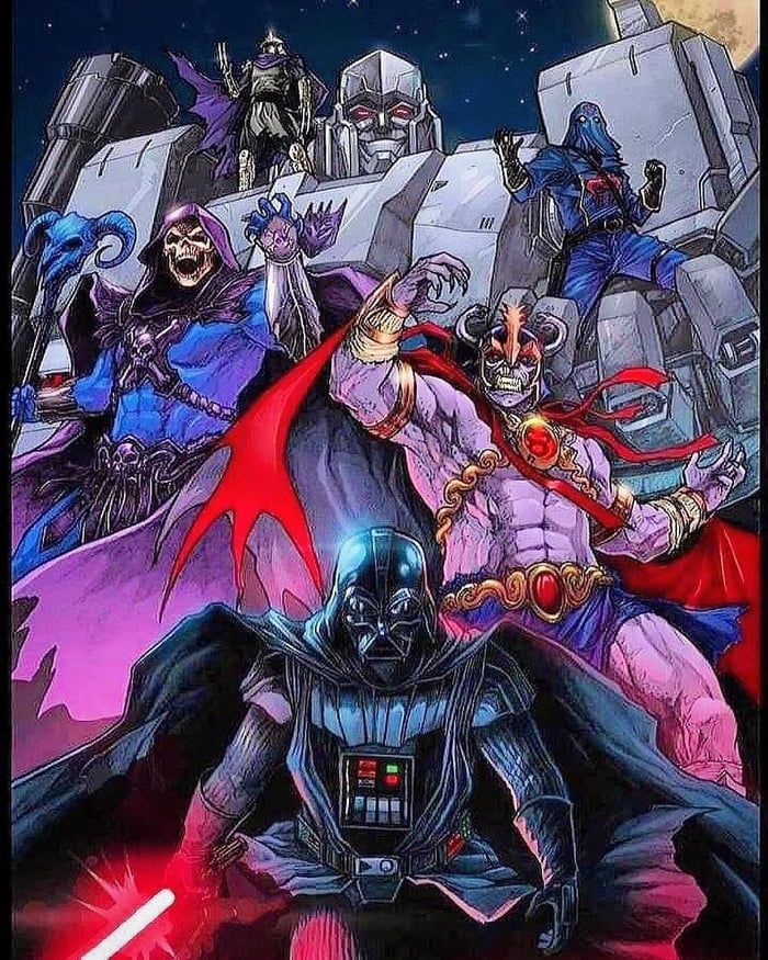80s Cartoon Villains - Embrace the Dark Side